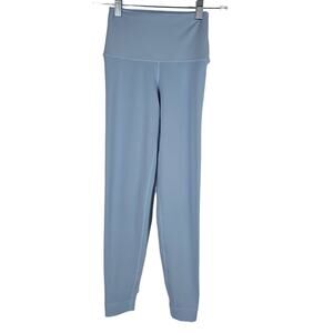 SetActive Light Blue Athletic Hiking Walking Yoga Women's Leggings XS